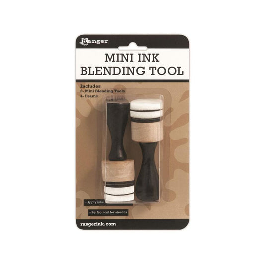 RANGER MINI INK BLENDING TOOL WITH 2 FOAM PADS
