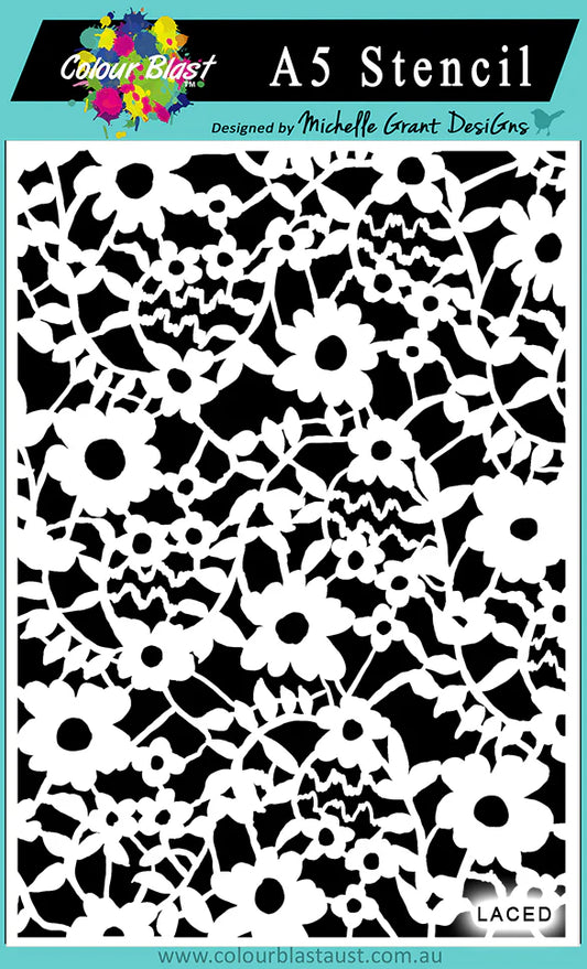 LACED A5 STENCIL BY BEE ARTY