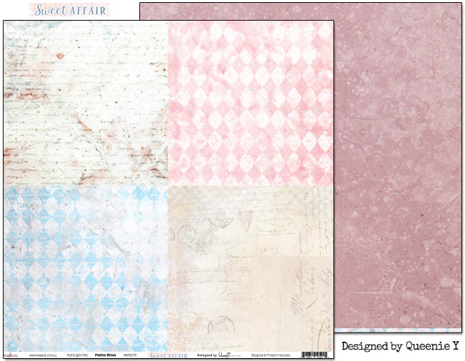 SWEET AFFAIR 12" X 12" COLLECTION PACK - BEE ARTY