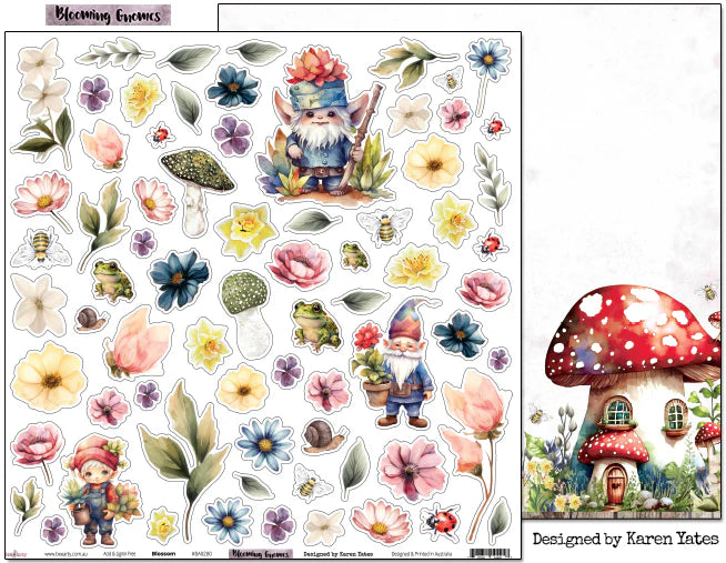 BLOOMING GNOMES 12" X 12" COLLECTION PACK - BEE ARTY