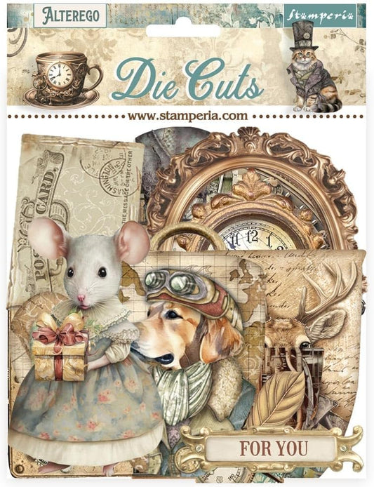 STAMPERIA ASSORTED DIE CUTS PACK - ALTEREGO