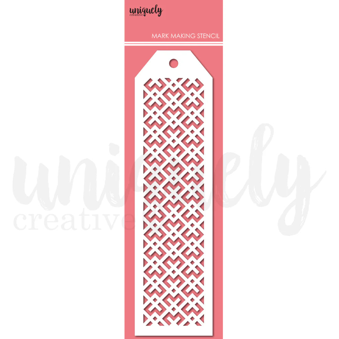BLAZE MARK MAKING STENCIL - UNIQUELY CREATIVE