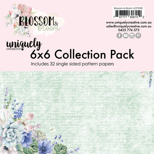 BLOSSOM & BLOOM MINI 6" x 6" COLLECTION PACK