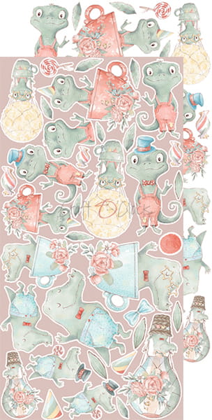SAFARI FRIENDS EXTRAS SET - BOY - BY CRAFT O'CLOCK