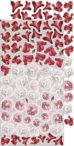 VINTAGE LOVE EXTRAS SET - FLOWERS - BY CRAFT O'CLOCK