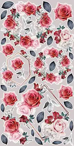 VINTAGE LOVE EXTRAS SET - FLOWERS - BY CRAFT O'CLOCK
