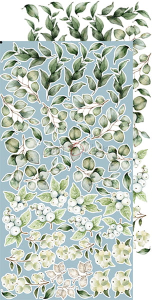 WINTER MORNING - FLOWERS - EXTRAS SET BY CRAFT O'CLOCK