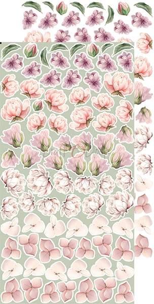 FELICIA EXTRAS MINI SET - FLOWERS - BY CRAFT O'CLOCK