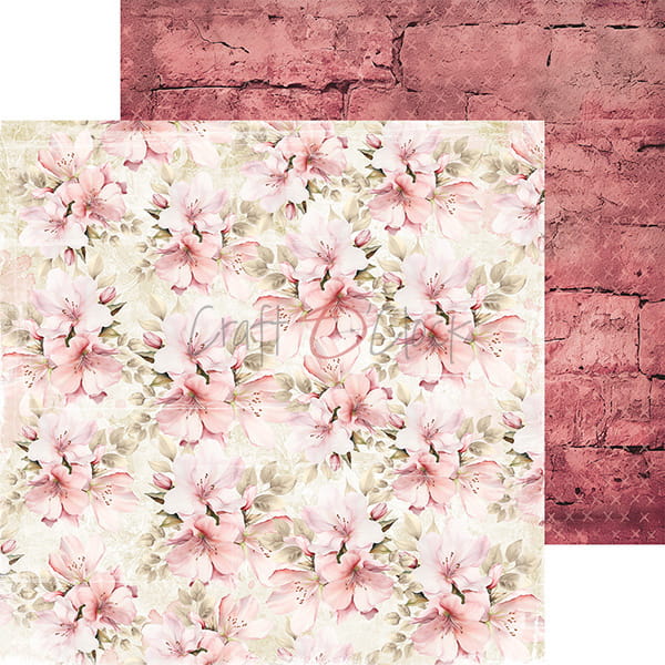 GIRL & CURL 8" X 8" MINI SET OF PAPERS - CRAFT O'CLOCK
