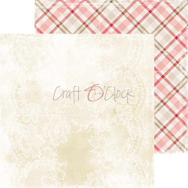 GIRL & CURL 8" X 8" MINI MIXED PAPER SET BY CRAFT O' CLOCK