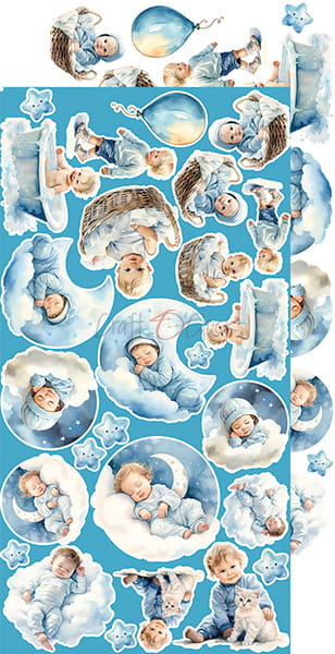 BOY & TOY - BABY BOY - EXTRAS SET BY CRAFT O'CLOCK