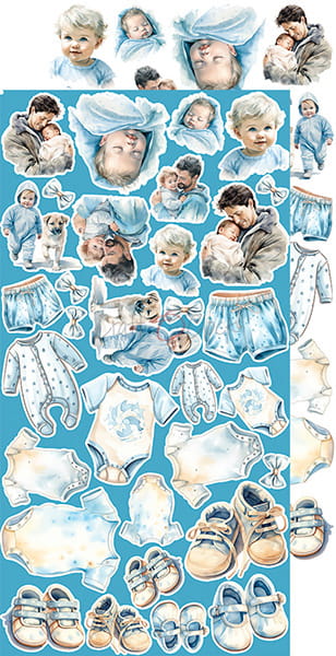 BOY & TOY - BABY BOY - EXTRAS SET BY CRAFT O'CLOCK