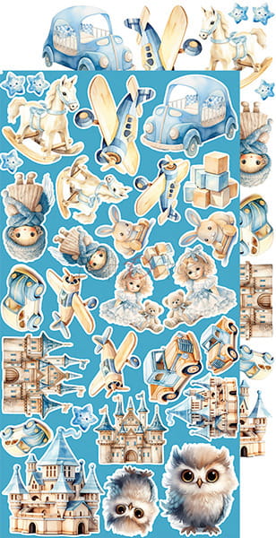 BOY & TOY - BABY BOY - EXTRAS SET BY CRAFT O'CLOCK