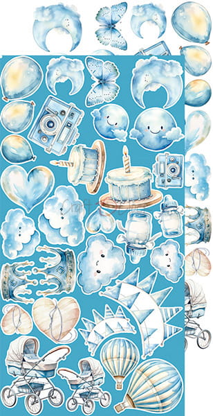 BOY & TOY - BABY BOY - EXTRAS SET BY CRAFT O'CLOCK