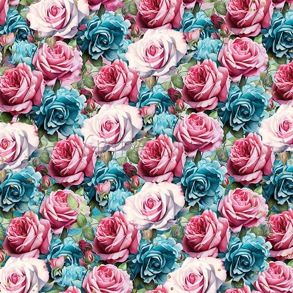 SOULFLOWERS 8" X 8" MINI SET OF PAPERS - CRAFT O'CLOCK
