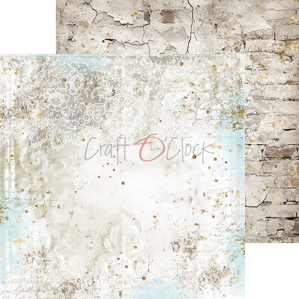 SOULFLOWERS 8" X 8" MINI SET OF BASIC PAPERS - CRAFT O'CLOCK