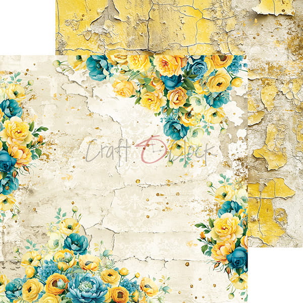 SUNSET MOOD 8" X 8" MINI MIXED PAPER SET BY CRAFT O' CLOCK