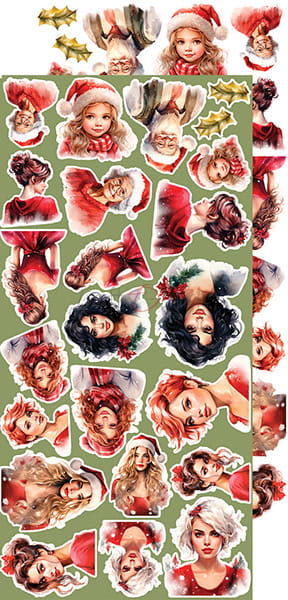 CHRISTMAS EVERYWHERE - FLOWERS & MORE - EXTRAS SET BY CRAFT O'CLOCK