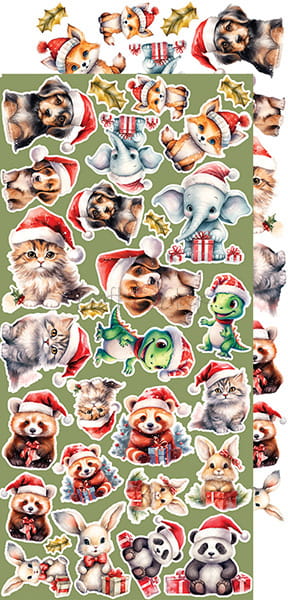 CHRISTMAS EVERYWHERE - FLOWERS & MORE - EXTRAS SET BY CRAFT O'CLOCK