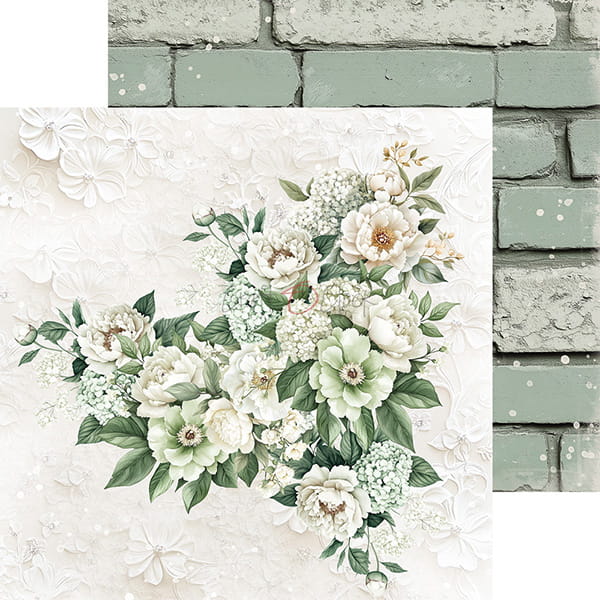 CHERISHED MEMORIES 8" X 8" MINI SET OF PAPERS - CRAFT O'CLOCK