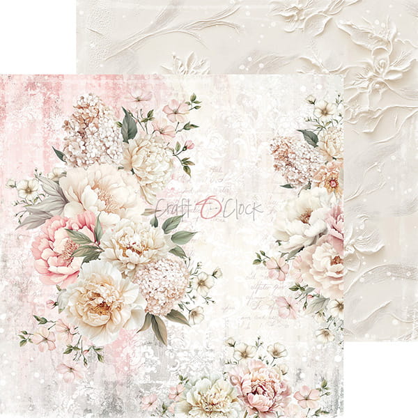 ROSE EMOTIONS 8" X 8" MINI SET OF PAPERS - CRAFT O'CLOCK