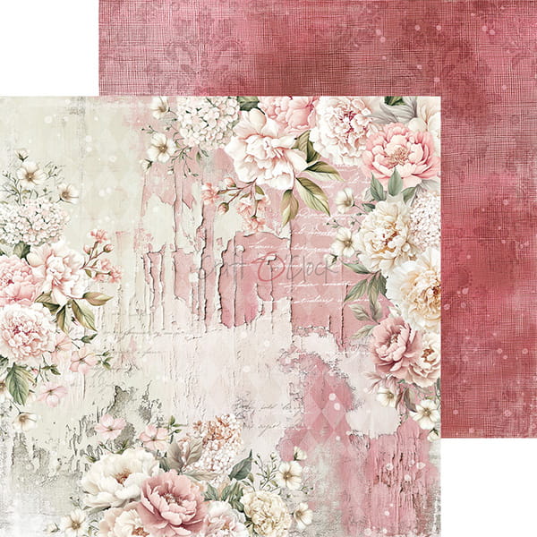 ROSE EMOTIONS 8" X 8" MINI SET OF PAPERS - CRAFT O'CLOCK