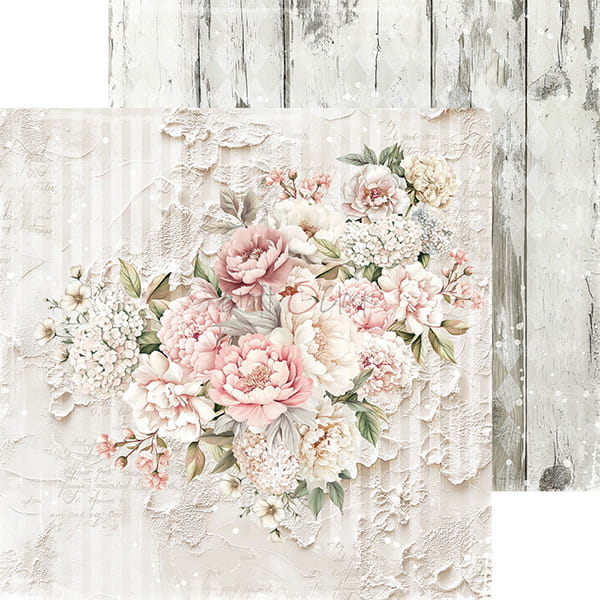ROSE EMOTIONS 8" X 8" MINI SET OF PAPERS - CRAFT O'CLOCK