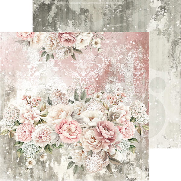 ROSE EMOTIONS 8" X 8" MINI SET OF PAPERS - CRAFT O'CLOCK