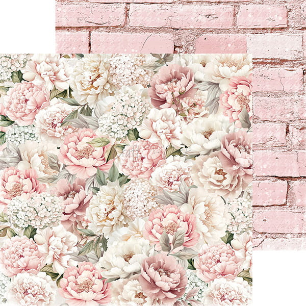 ROSE EMOTIONS 8" X 8" MINI SET OF PAPERS - CRAFT O'CLOCK