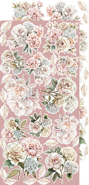 ROSE EMOTIONS EXTRAS SHEET #4 - FLOWERS & MORE - BY CRAFT O'CLOCK