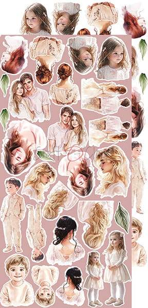 ROSE EMOTIONS EXTRAS SHEET #9 - FLOWERS & MORE - BY CRAFT O'CLOCK