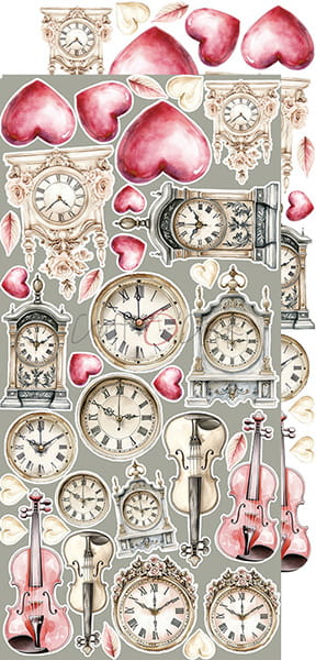 ROSE EMOTIONS EXTRAS SHEET #1 - EMOTIONS - BY CRAFT O'CLOCK