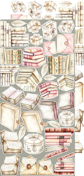 ROSE EMOTIONS EXTRAS SHEET #2 - EMOTIONS - BY CRAFT O'CLOCK