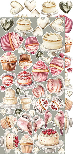 ROSE EMOTIONS EXTRAS SHEET #4 - EMOTIONS - BY CRAFT O'CLOCK