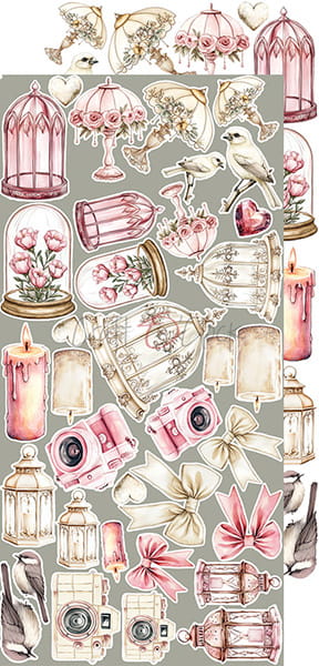 ROSE EMOTIONS EXTRAS SHEET #5 - EMOTIONS - BY CRAFT O'CLOCK