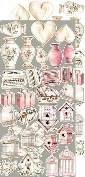 ROSE EMOTIONS EXTRAS SHEET #6 - EMOTIONS - BY CRAFT O'CLOCK