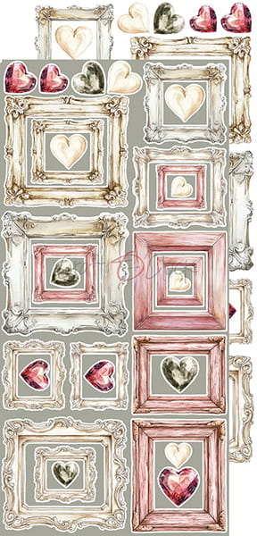 ROSE EMOTIONS EXTRAS SHEET #9 - EMOTIONS - BY CRAFT O'CLOCK