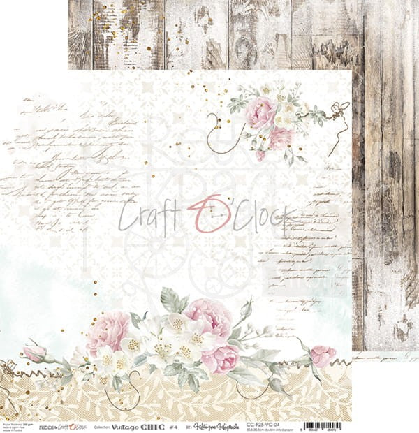 VINTAGE CHIC CARDMAKING/SCRAPBOOKING PRODUCTS PACK