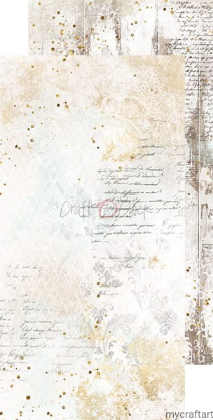 VINTAGE CHIC SET OF BASIC PAPERS - CRAFT O'CLOCK