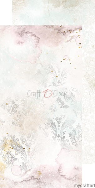 VINTAGE CHIC SET OF BASIC PAPERS - CRAFT O'CLOCK