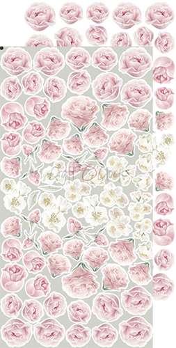 VINTAGE CHIC EXTRAS SET - FLOWERS - BY CRAFT O'CLOCK