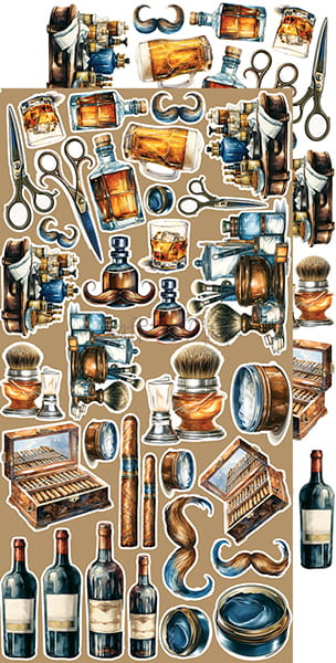 HEY DUDE! - MEN'S HOBBY - EXTRAS SET BY CRAFT O'CLOCK