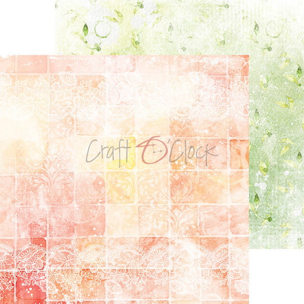 KITCHEN MODE 8" X 8" MINI SET OF BASIC PAPERS - CRAFT O'CLOCK