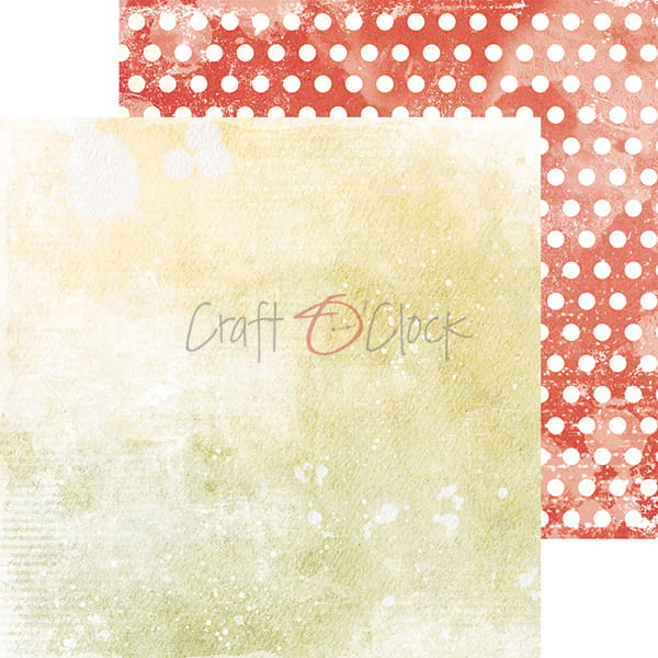 KITCHEN MODE 8" X 8" MINI SET OF BASIC PAPERS - CRAFT O'CLOCK