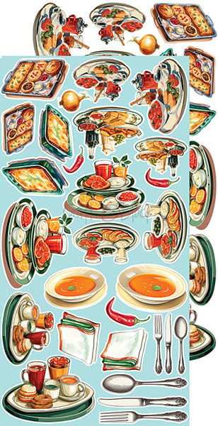 KITCHEN MODE - KITCHEN & FOOD - EXTRAS SET BY CRAFT O'CLOCK