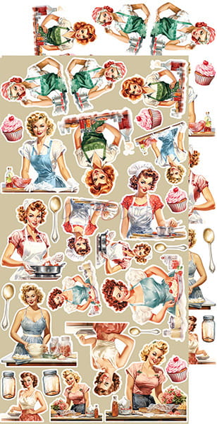 KITCHEN MODE - KITCHEN LOVER - EXTRAS SET BY CRAFT O'CLOCK