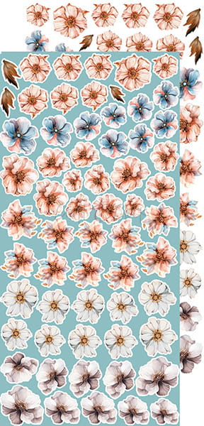 VINTAGE SONATA - FLOWERS & MORE - EXTRAS SET BY CRAFT O'CLOCK