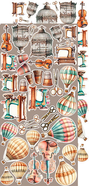 VINTAGE SONATA - VINTAGE - EXTRAS SET BY CRAFT O'CLOCK