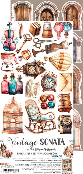 VINTAGE SONATA - VINTAGE  - EXTRAS SET BY CRAFT O'CLOCK