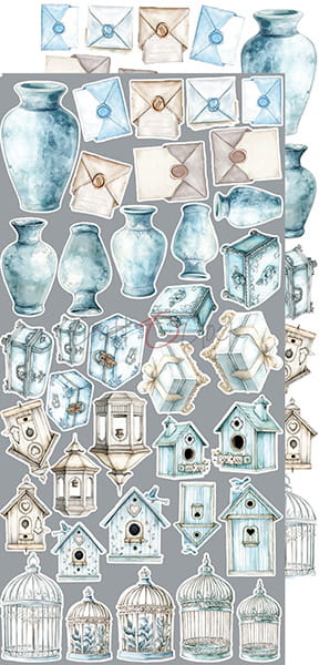 SOMETHING BLUE - SOMETHING - EXTRAS SET BY CRAFT O'CLOCK